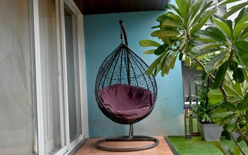 Vedic Villa lonavala hammock chair (jhula chair or single seater swing)